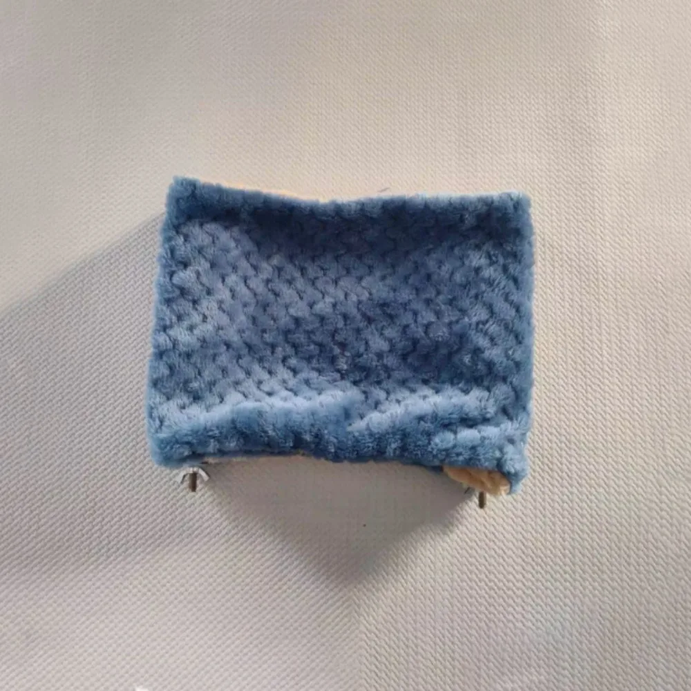 

Pet Toy Double-layer Pet Hammock Warm Comfortable Pet Sleeping Bed Chew-Proof Cotton Cave Suspended Hammock Small Animal Cage