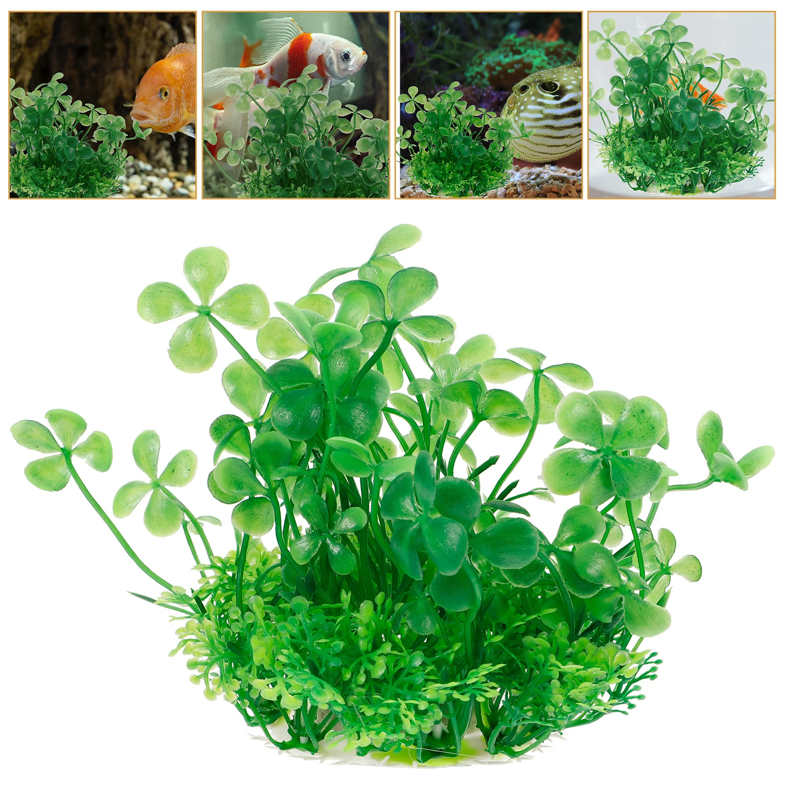 

Small Fish Tank Plant Plastic Fake Aquarium Artificial Plants Realistic Grass Decoration Aquarium Decorations Pets