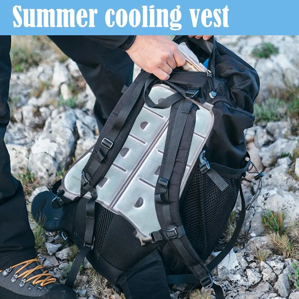 Summer Ice Cold Backpack Pad Comfortable Cooling Travel Carry Mat Waterproof For Outdoor Travel Icnic Tool