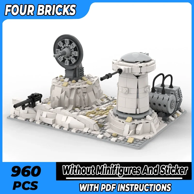 Star Movies Model Moc Building Bricks Military Artillery Battery Technology Modular Blocks Gift Christmas Toys DIY Sets Assembly