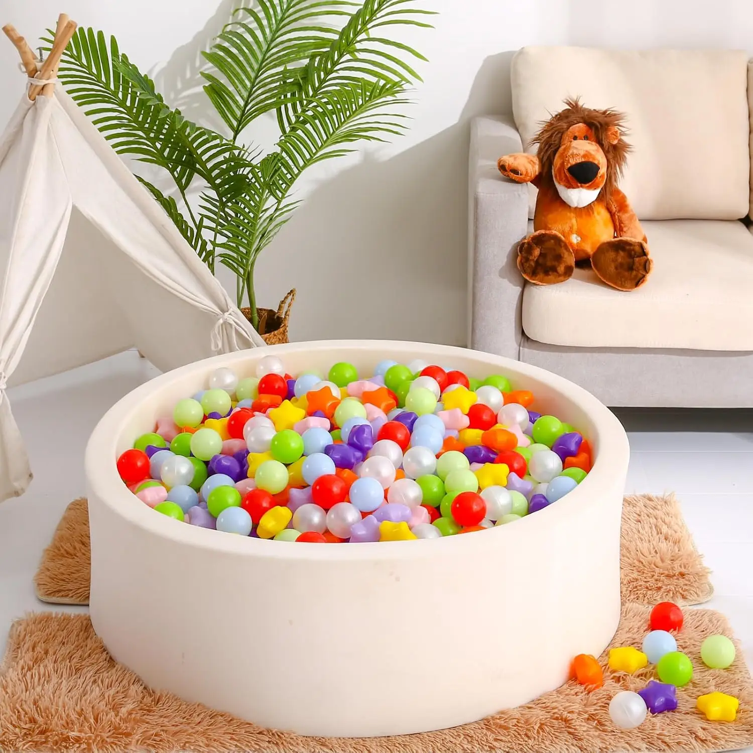 Bola pit bolas 100 vermelho verde azul roxo laranja, formas de estrela para bebês crianças cercadinho bolas de plástico para piscina de bolinhas playballs