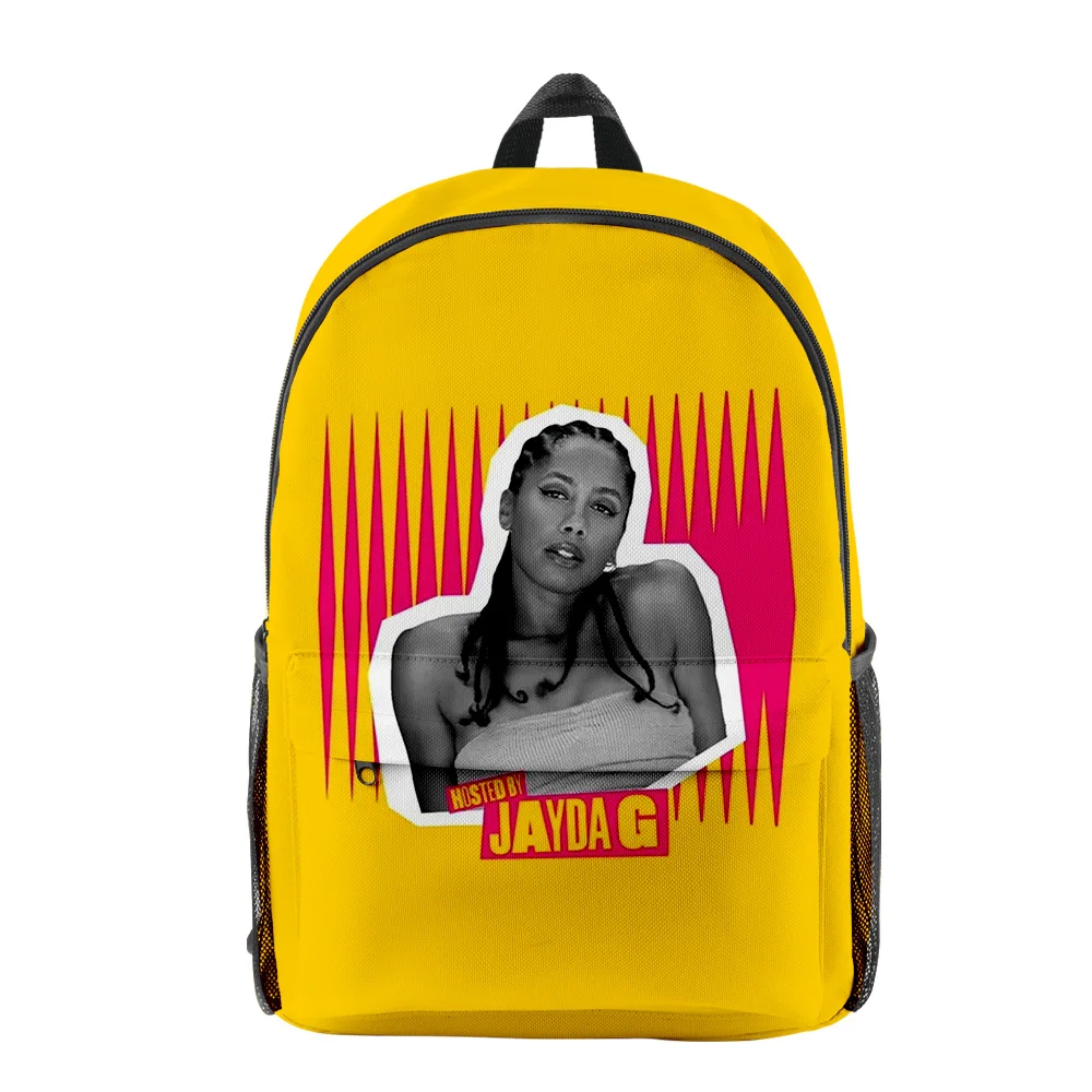 Jayda G Harajuku Merch New Anime Backpack Adult Unisex Kids Bags Casual Daypack Backpack School Bags