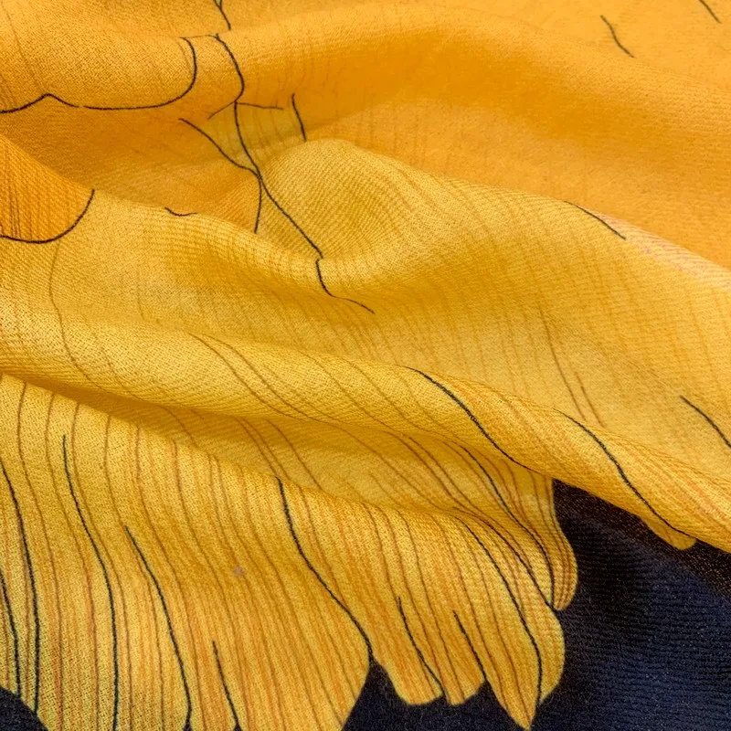 100% Wool Oversized Scarf for Women Winter Warm 200x100cm Long Thick Soft Blanket Shawl Wrap Pashmina Neckerchief Daily Travel
