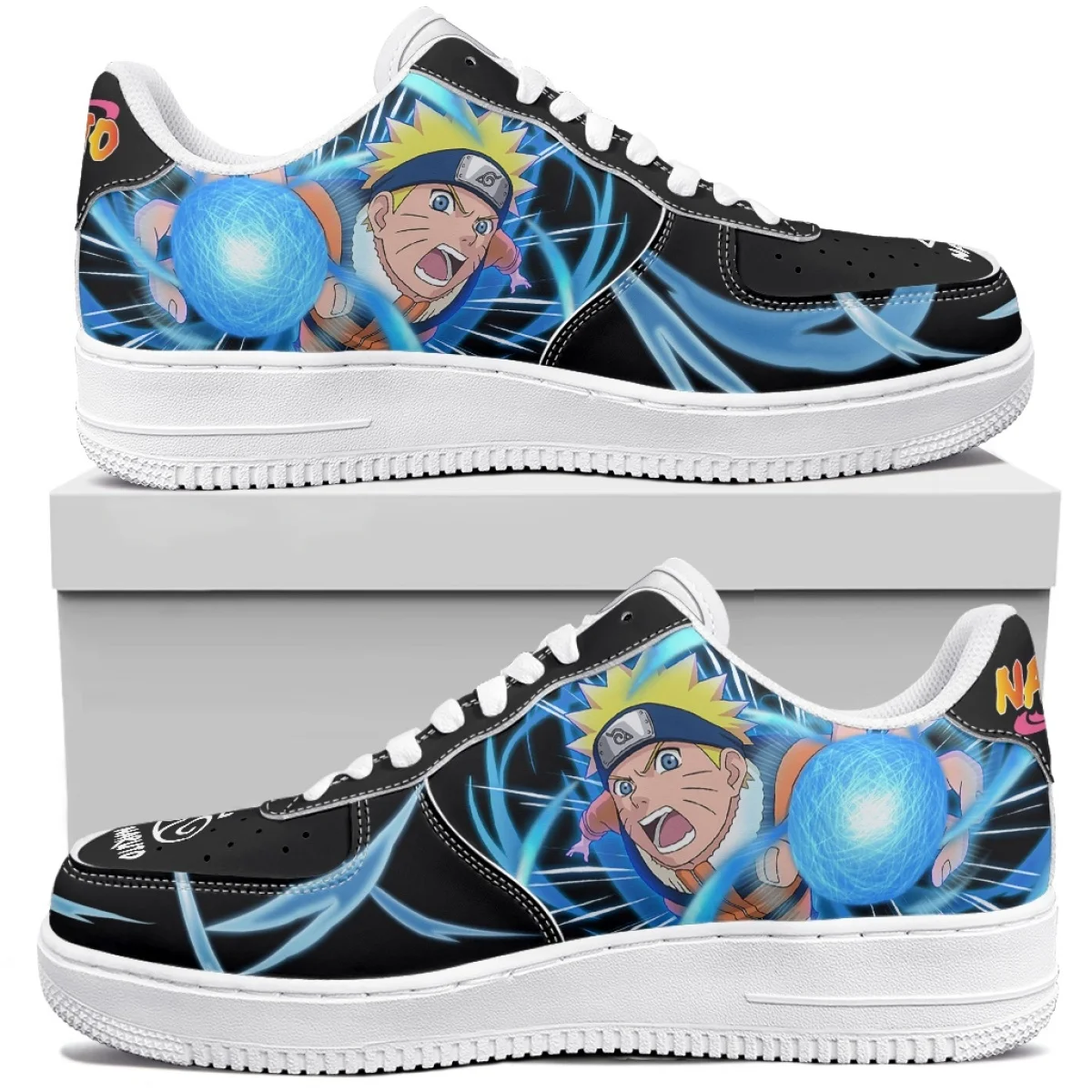 Naruto Anime Schoen Akatsuki Figuur Uzumaki Naruto Mode Basketbal Schoenen Hoge Kwaliteit Sneakers Casual Schoenen Aangepaste Schoen Gift