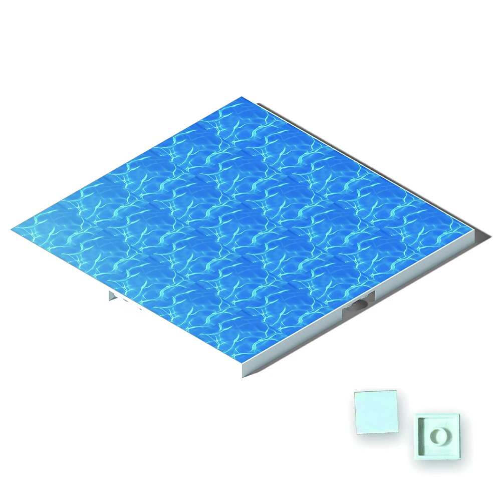 Ensemble de suppléments de sol de plaque de base magnétique colorée, jouet de scène de jeu de construction du monde magnétique bricolage, cadeau parfait pour les amoureux des jeux garçons