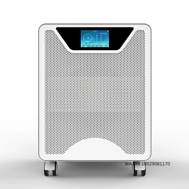 Filtro HEPA com fotocatalítico para alergias domésticas, pêlos de animais de estimação no quarto, wi-fi inteligente, purificador de ar móvel para odor de animais de estimação