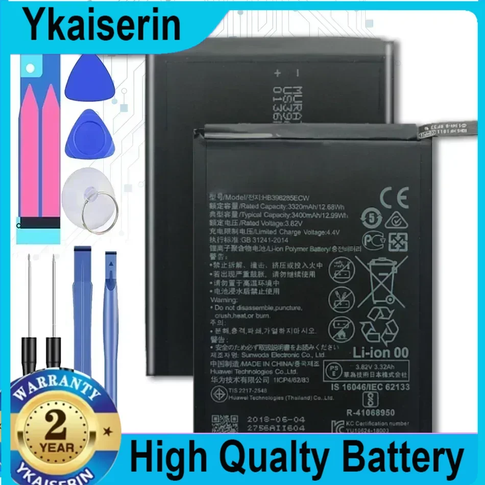 

3400mAh HB396285ECW Phone Battery For Huawei P20 For Honor 10 Honor10 COL-AL00 COL-AL10 COL-TL00 COL-TL10 COL-L29 battery