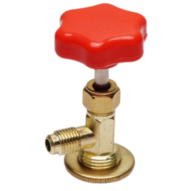 R134a Refrigerant Gas Recharging Kit Car Air Conditioner Gas Refill Refrigeration Tool R134a Can Opener Hose Kit