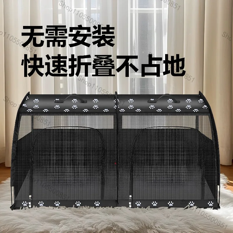 Pet car dog bag small dog corgi car back row out dog cage cat nest long distance outdoor folding cage cat bag