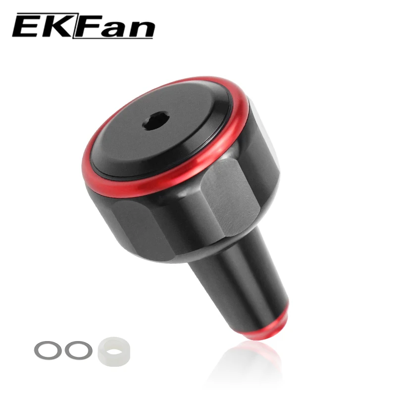 EKFan New 14.5G Alloy Knobs For Spinning Bastcast Reels 4MM Axle 7x4x2.5MM Bearing