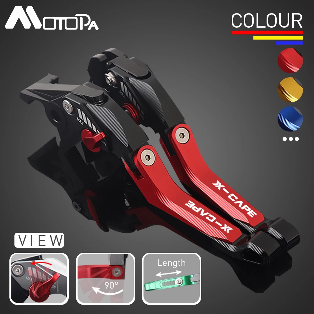 

FOR Morini X-Cape 650 649 X cape650 MOTOPA Motorcycle X-Cape 650 Adjustable CNC 5D aluminium Brake Clutch Levers Handle