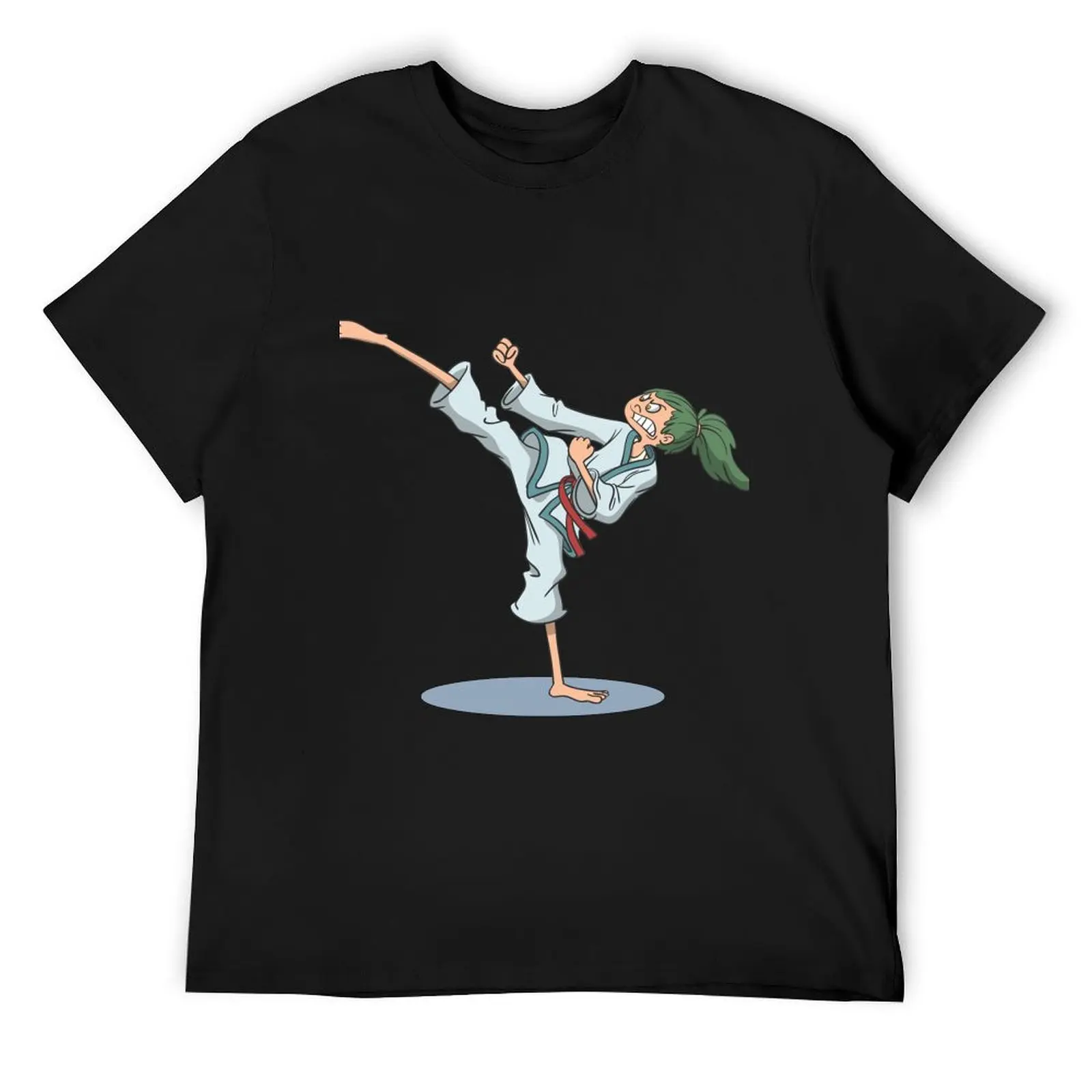 

Karate foot kick over head T-Shirt plain boys animal print affliction shirts shirts graphic tee men