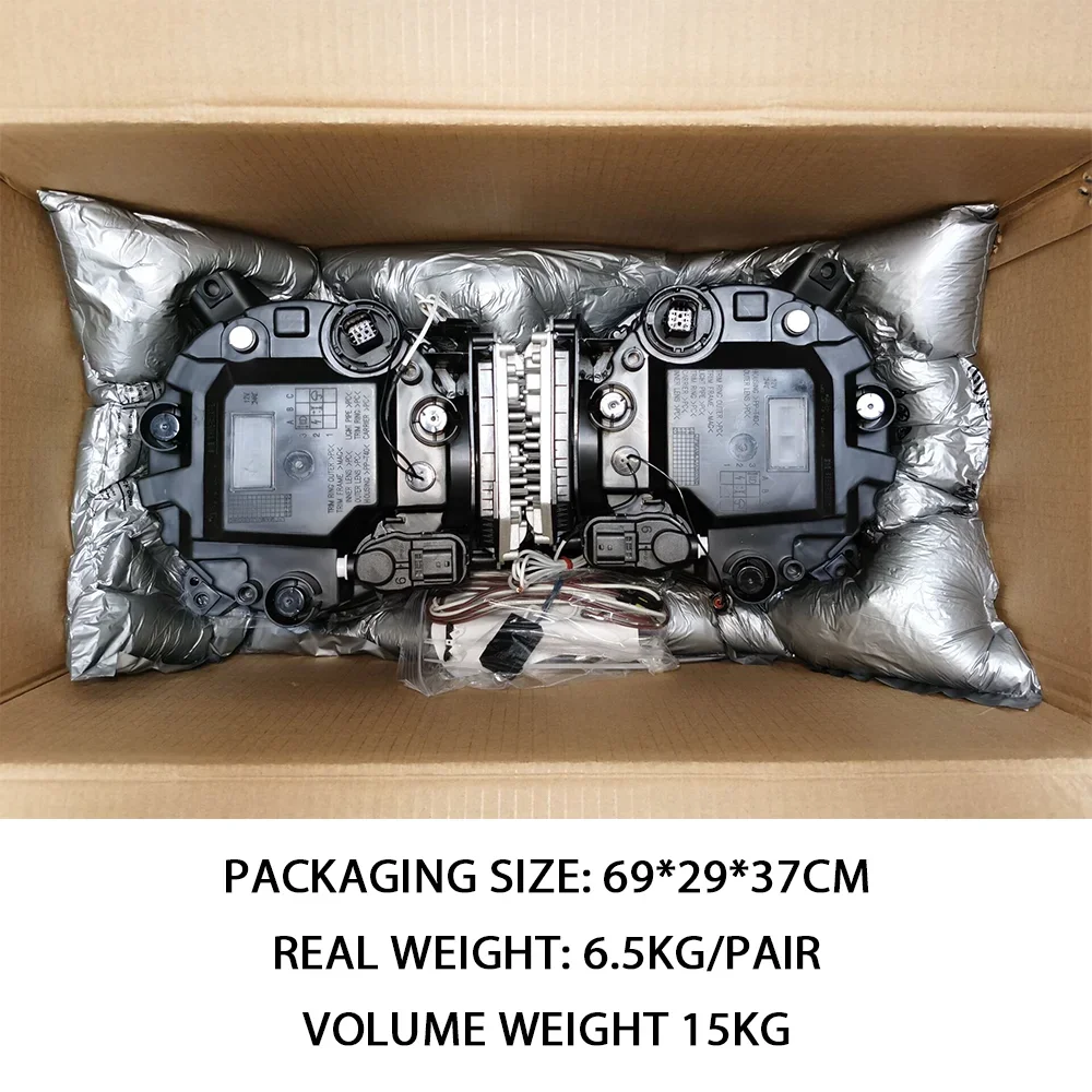 Lâmpada de cabeça LED de feixe alto/baixo de 9 polegadas