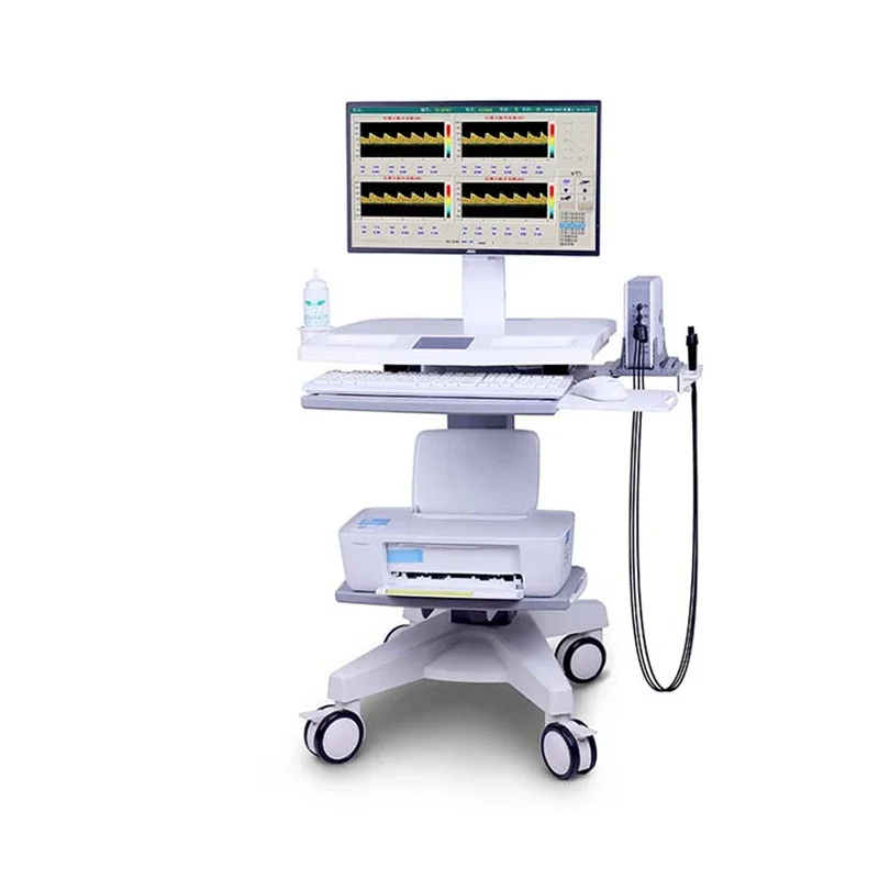 

Trolley Support 2Mhz 4Mhz Probe Cervical Vascular Brain Monitoring Intracranial TCD Ultrasound Transcranial Doppler System