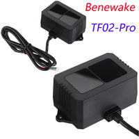 Benewake TF02 Pro TOF Lidar Range Finder Sensor Module 40m LED Rangefinder Single Point Ranging Laser Detector UART I2C IP65