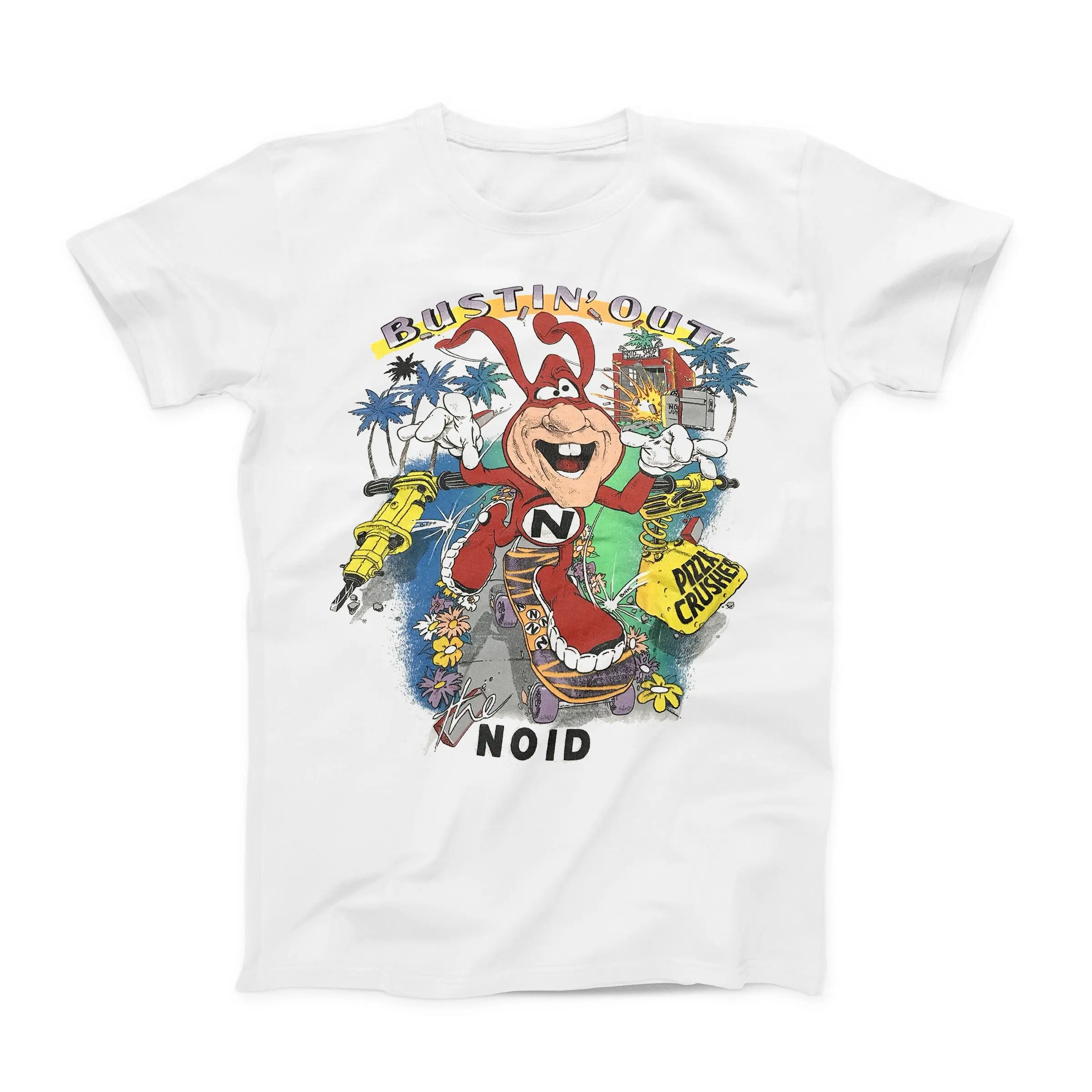 1990s Noid Busting Out T Shirt Adult Youth Toddler