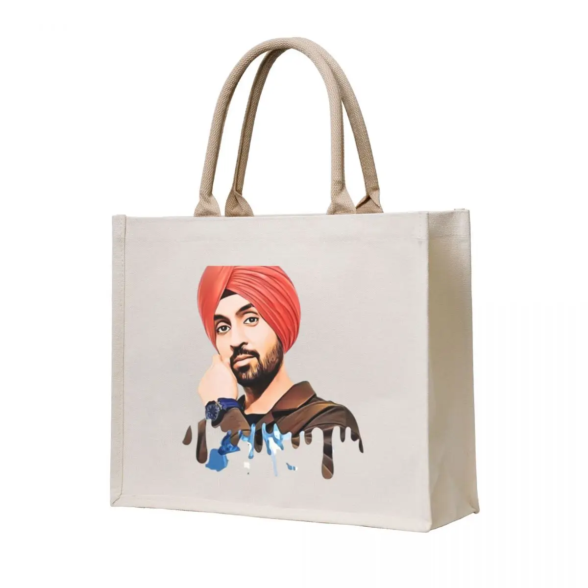 

Diljit dosanjh Tote shoping hand Canvas Tote canvas tote great bag Handbags Bag Gift bag Eco great hand bags Canvas stote