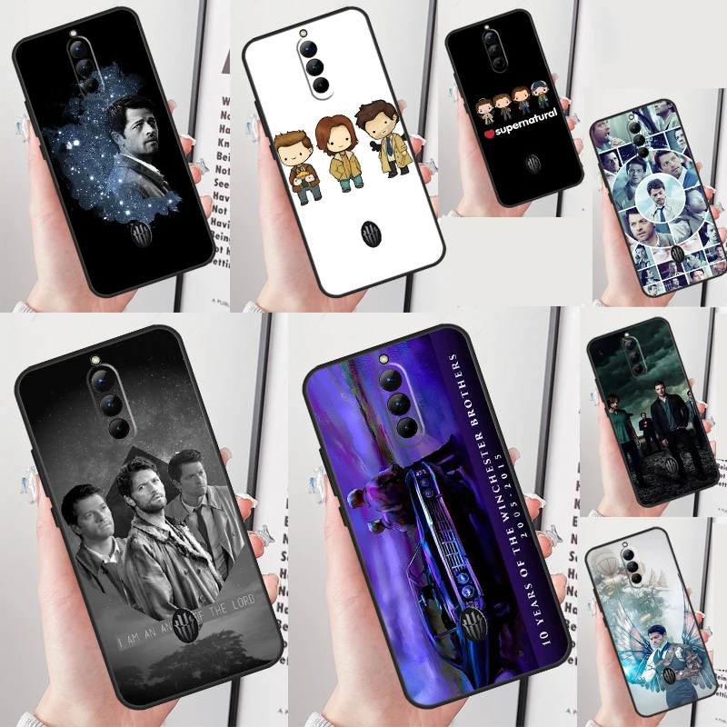 Cool Supernatural Castiel Case For Red Magic 10 Pro Plus 9 8 7 6 Pro 5G 5S 6R RedMagic 9S 8S 7S 10S Pro Plus Cover