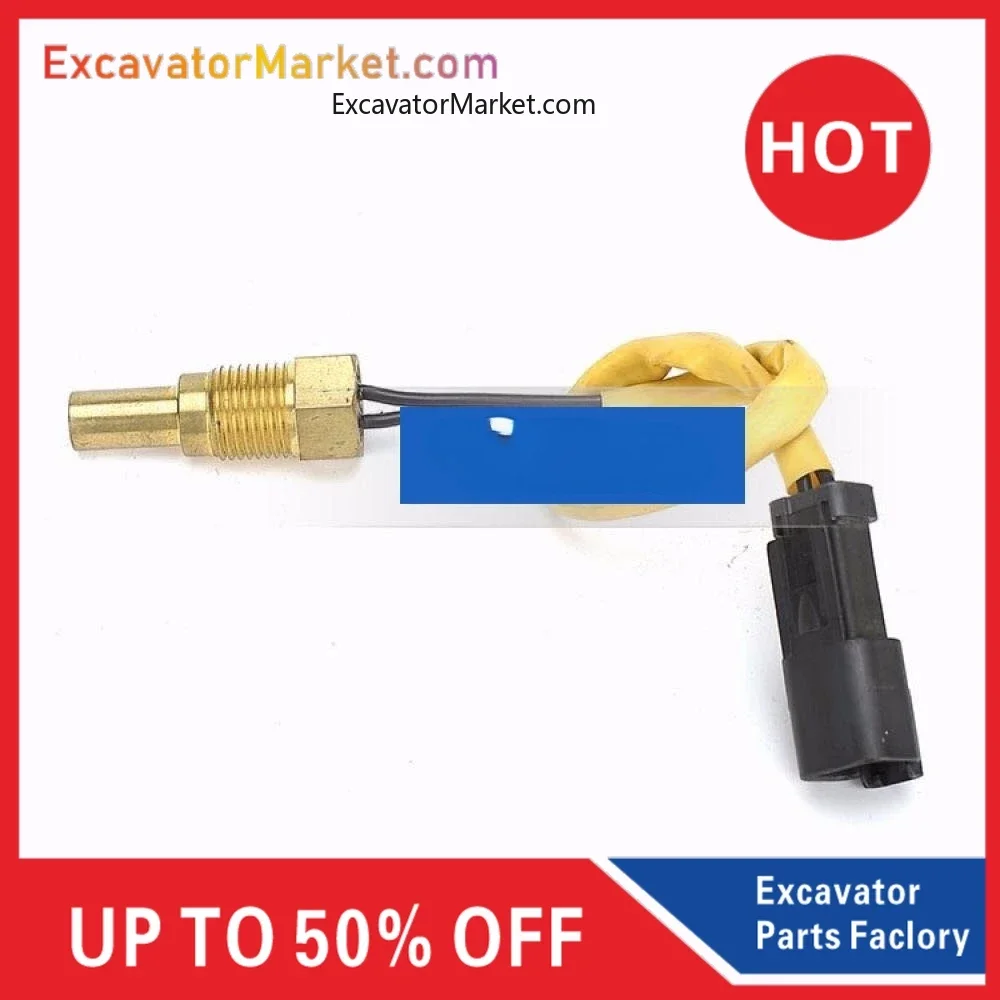 Excavator Parts for Komatsu PC200-7/PC220-7 Water Temperature Sensor 6D102 Engine Water Temperature Sensor Cummins