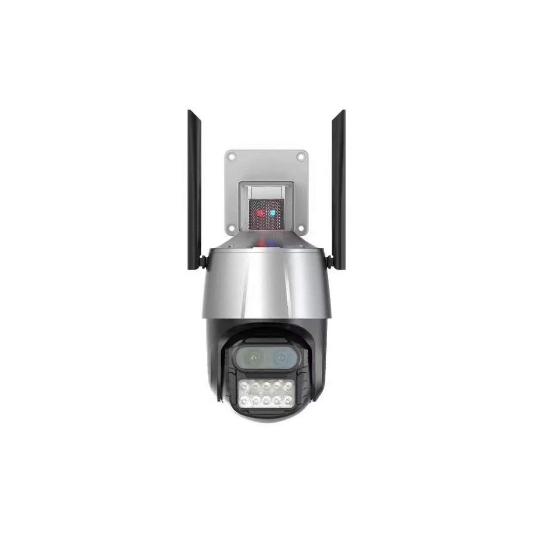 

4MP ICSEE APP Dual Lens 8x Zoom PTZ IP Dome Camera Full Color Night Vision AI Humanoid Detection Alarm Baby Monitor