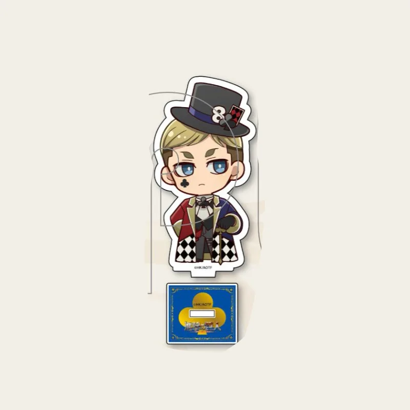 7 cm/2.76 pollici Attacco su Titano Principessa Caffè Circo Acrilico Stand Anime Periferico Desktop Display Ornamenti Regalo Di Compleanno per Il Ragazzo