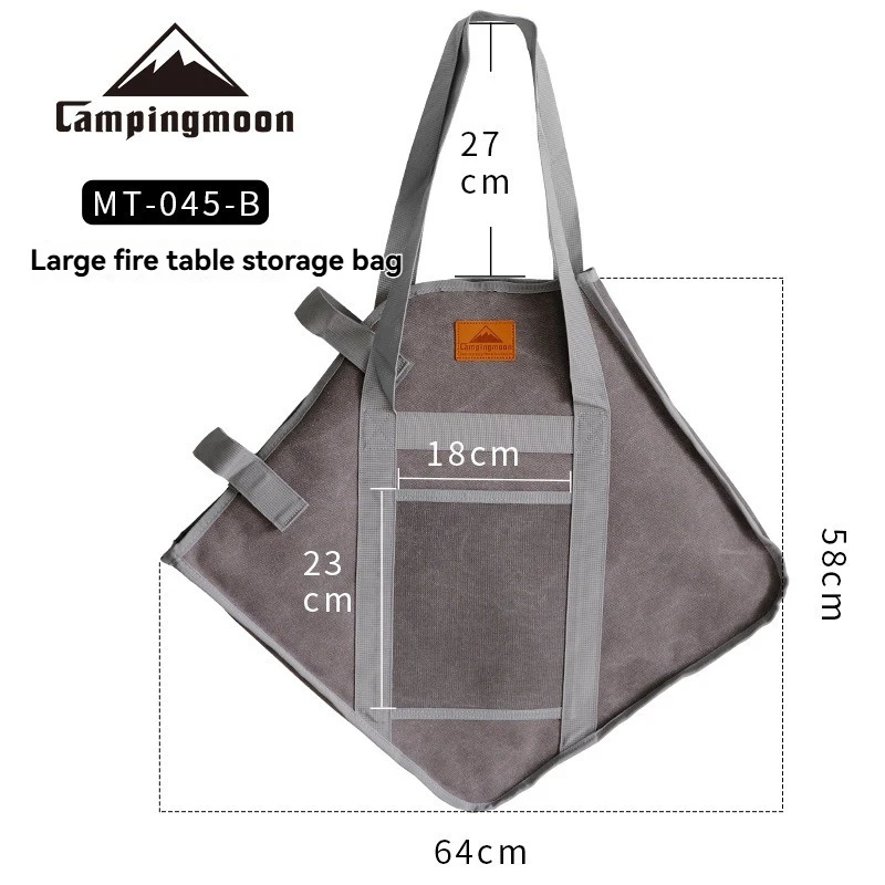 

Сумка-переноска CAMPINGMOON MT-045-B из водонепроницаемой ткани для хранения снаряжения для барбекю – лучшая сумка для переноски