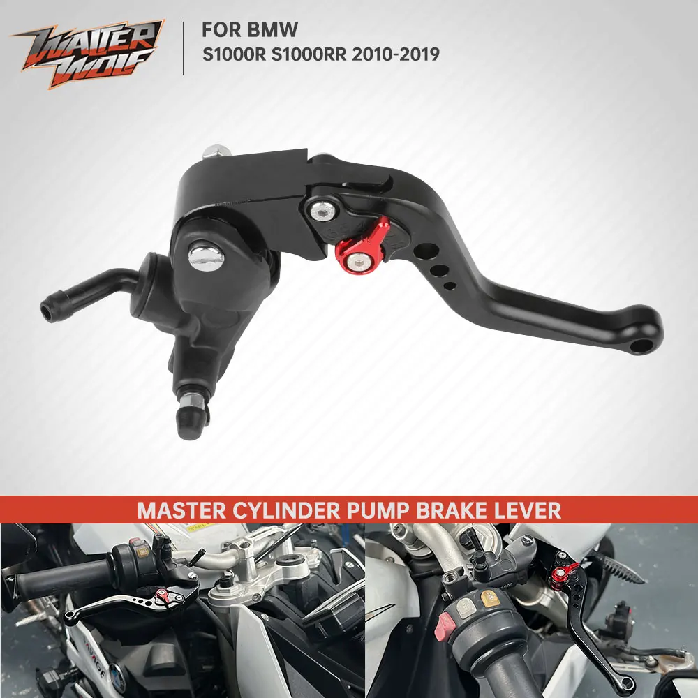 

Motorcycle Brake Lever Master Cylinder Pump For BMW S1000RR S1000R 2010-2019 S1000 R RR S 1000R 1000RR Short Lever Hand Control
