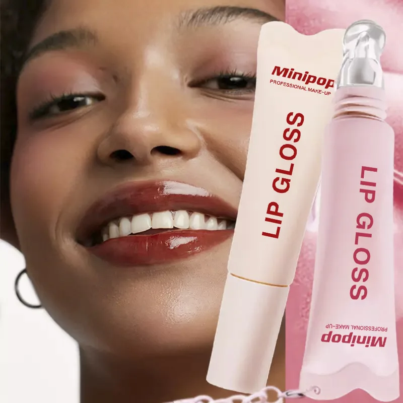 6 Packs Butter Tinted Lip Balm - Long-Lasting Hydrating Lip Gloss with Clear Jelly Finish,  - Moisturizing,  Lip Gloss