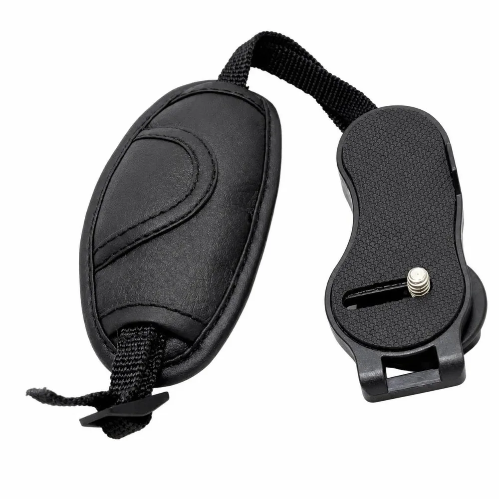 Adjustable Length Camera Hand Strap Padded Design Safety Buckle Camera Wrist Strap Anti-Fall Feature for Nikon/Sony/Canon