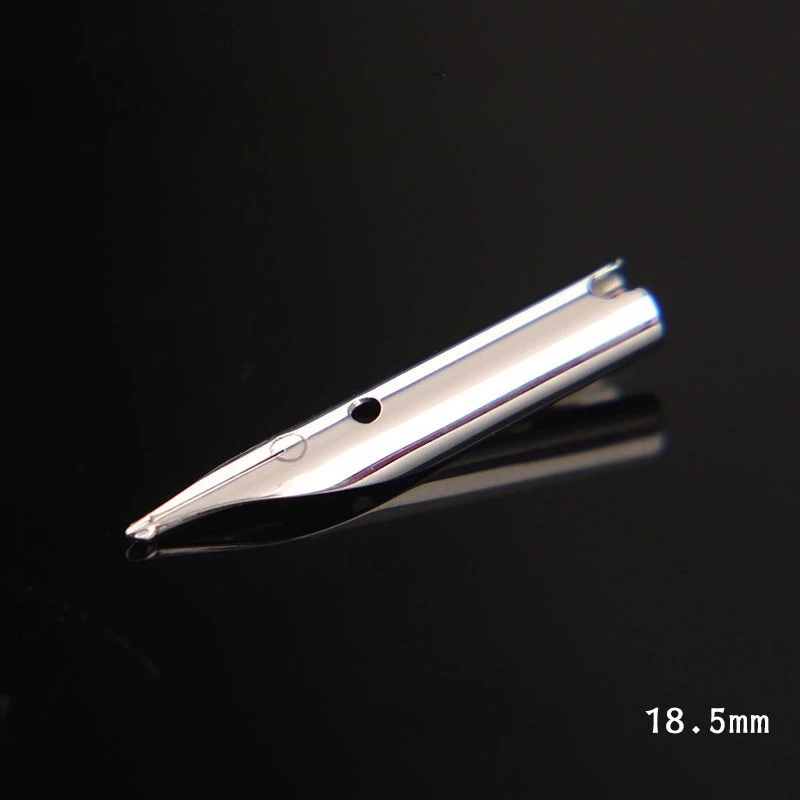 

Long Knife Fountain Pen Hooded Nib No.5 Hand Polish Tip Airplane Nibs 0.7mm 1.0mm Calligraphy Pen Student Office Writing Nibs