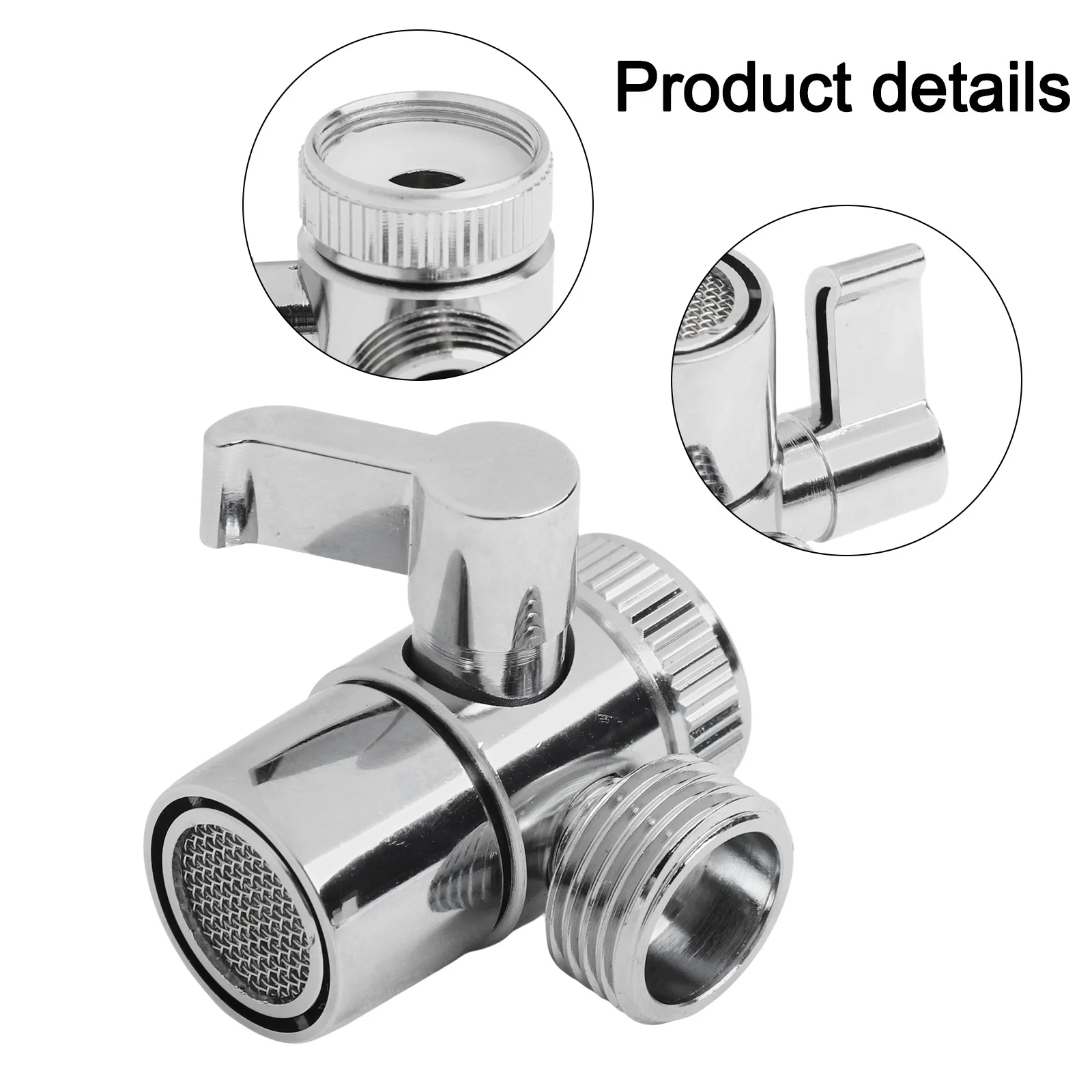 Convert One Inlet To Two Outlets Toilet Bidet Diverter Plumbing Connector Bathroom Splitter Flexible Connections