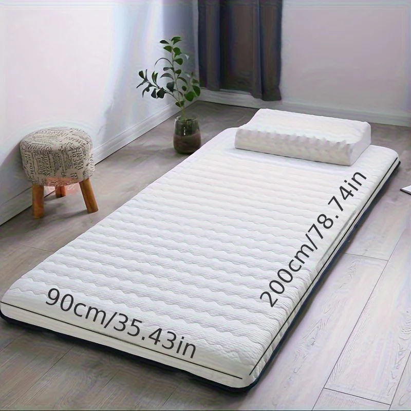 Uso doméstico en dormitorio, colchón plegable, tapete, cómodo y duradero, fácil de almacenar, cómodo colchón antibacteriano para el hogar