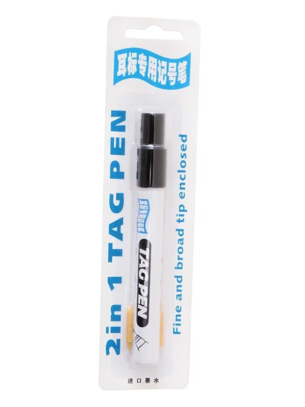 A Waterproof Livestock Ear Tag Writing Pens For Cows, Pigs, And Sheep, Fade Resistant
