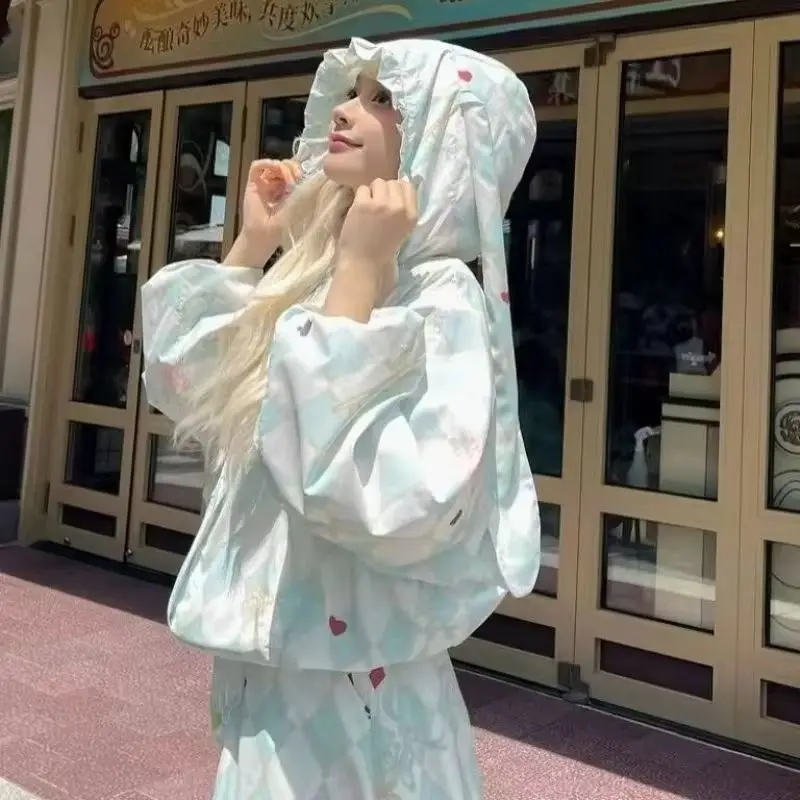 New Women's Clothing Summer Models Niche Commuting Sweet Fresh Cute Printed Fashion Sunscreen Clothes Popular Coats Exquisite