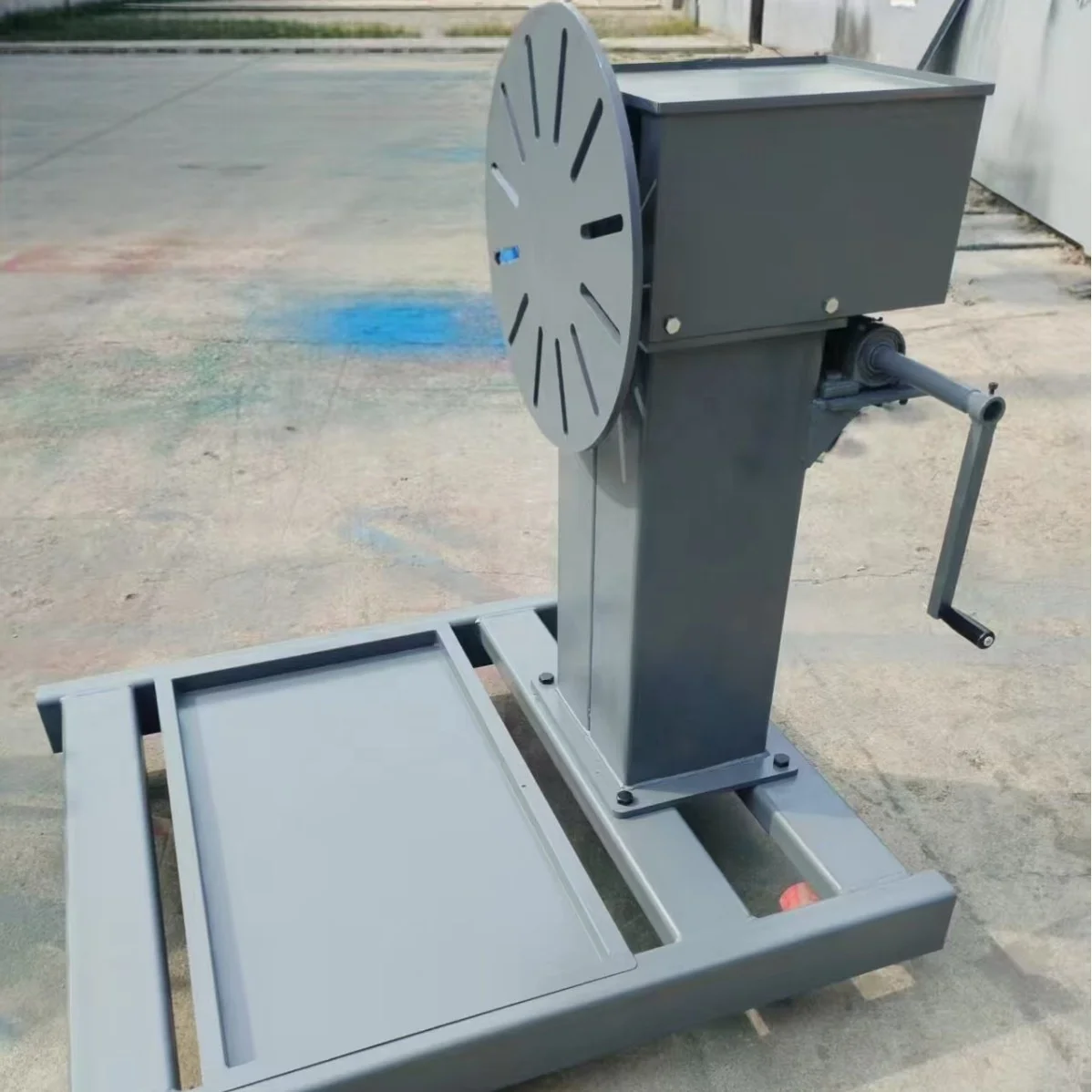 Steel Mobile Stand with Rotating Platform Car Engine Flip Transmission Disassembly Overhaul Repair Tool