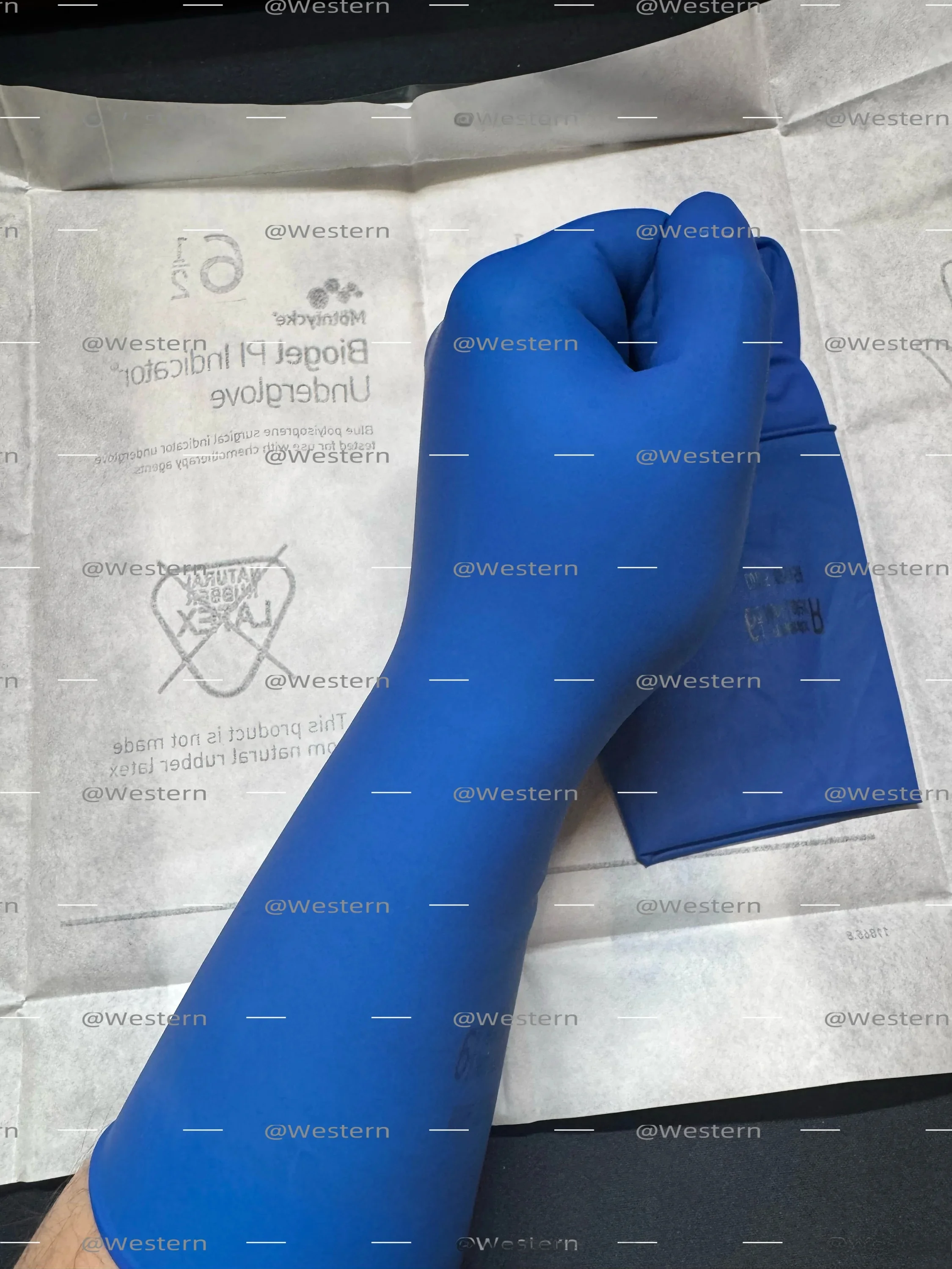 Meknik Biogel PI Indicator Synthetic Undergloves Disposable Medium Thickness Gloves for General Use Home Daily Needs