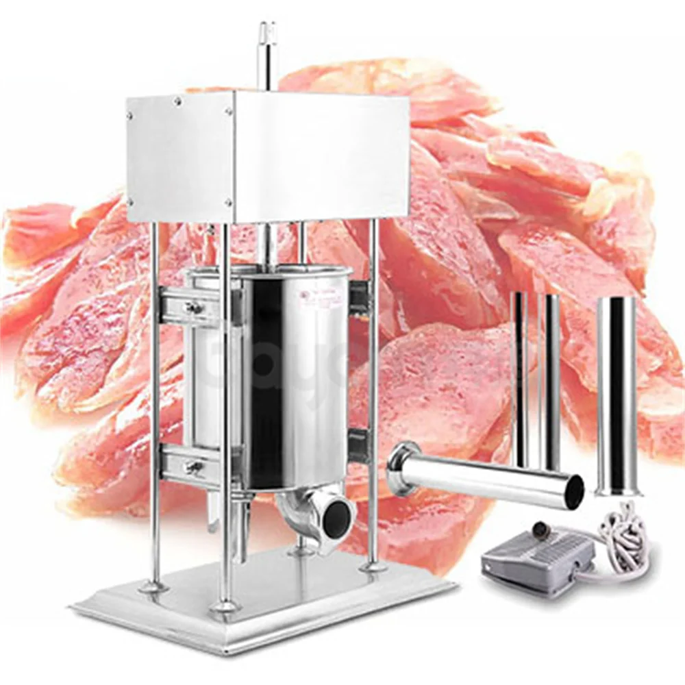 Farm Wholesale Electric Sausage Tying Machine Sausage Binding Machine Commercial Hydraulic Sausage Stuffer