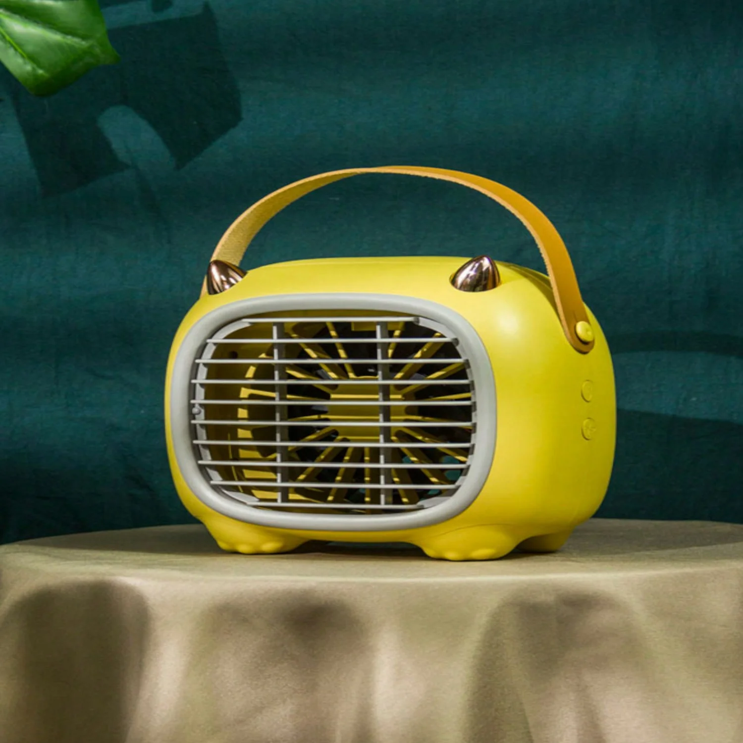 Rechargeable High-Power Mist Fan, Portable Evaporative Air Cooler Humidifier For Dorm, Office