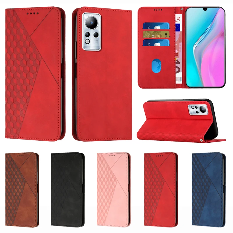 

Wallet Magnetic Leather Phone Cases For Infinix Note 12 11 11 Pro 11S Hot 11S 11 Play 10S 10S NFC 10T 10i 10 9 Play Smart 5 2020