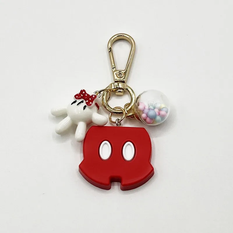 Disney Mickey Cute Keychains Key Rings Cartoon Friendship for Best Friend Couple Handbag Anime Keychain Bag Decor Gift Jewelry