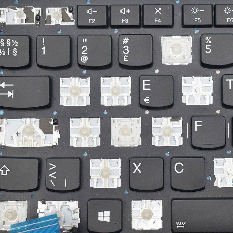 بديل لأجهزة الكمبيوتر المحمول Lenovo Thinkpad T490S T495S T14S Gen1 SN20W19523 T14S Extreme T14S X1 غطاء مفاتيح لوحة المفاتيح المفصلي #5