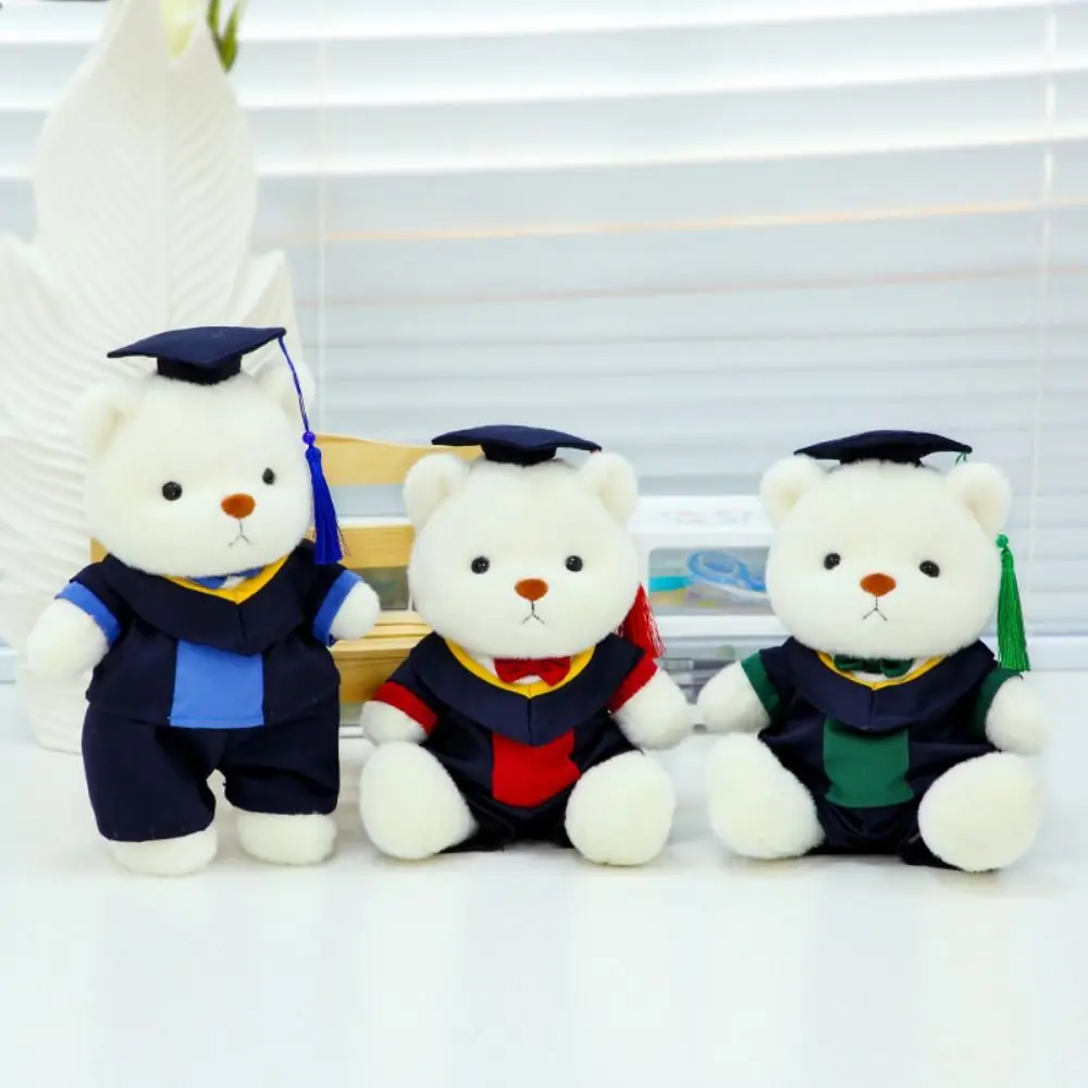 

Съемная верхняя одежда, кепка доктора, кукла-медведь, униформа доктора с докторской шляпой, плюшевая игрушка-медведь холостяка, мягкая кукла