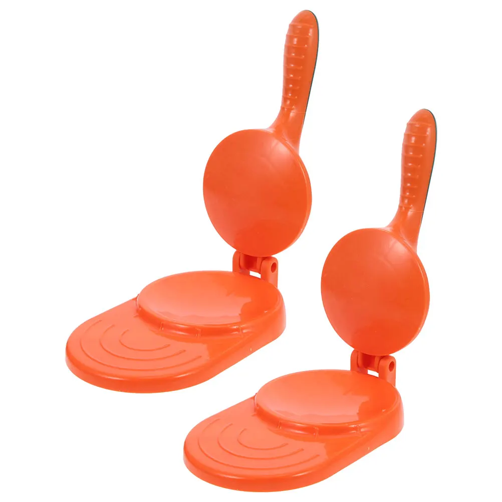

2Pcs PP Dumpling Dumplings Skin Making Tool Skin Press Mold Kitchen Tool Dough Maker Reusable Practical Household Plastic