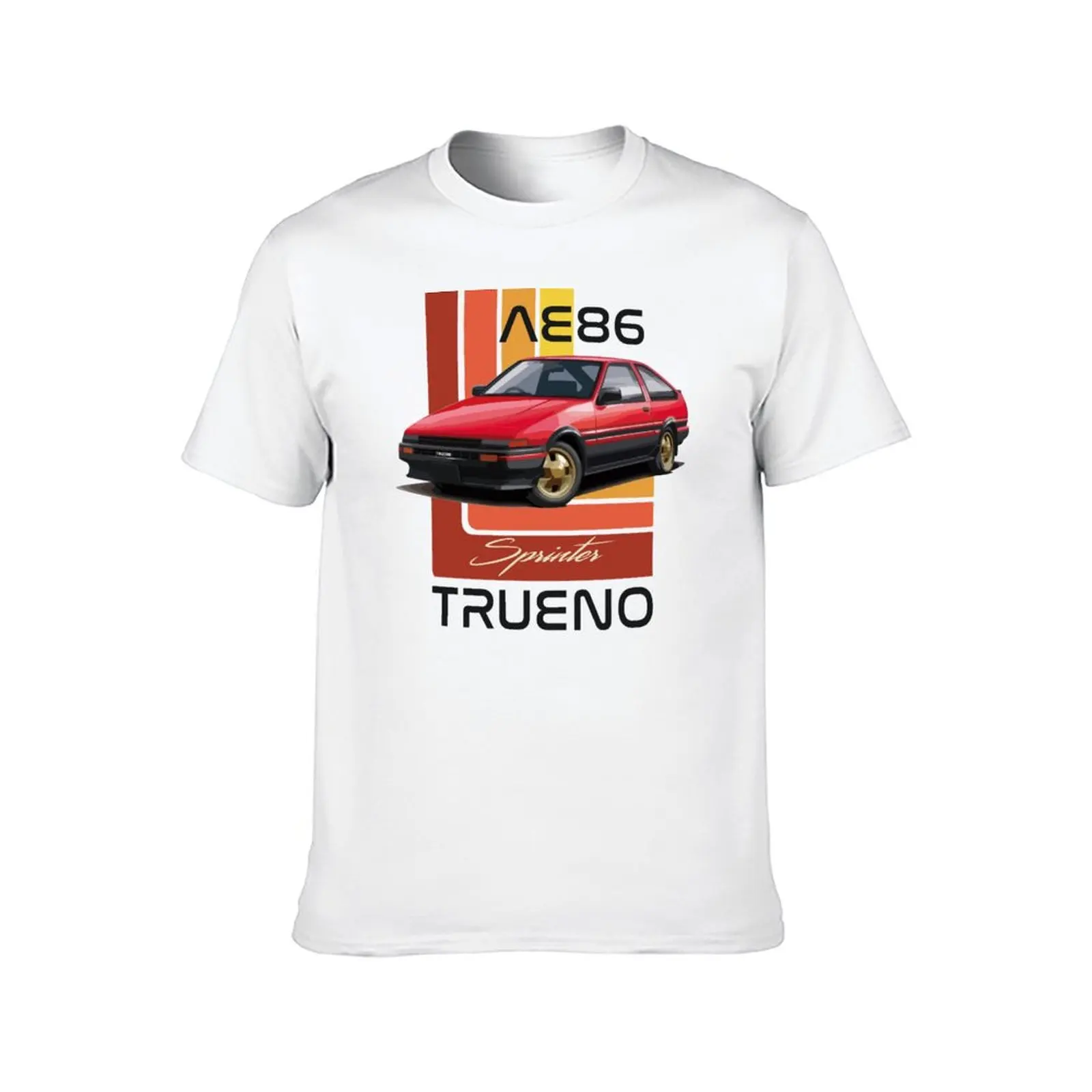 1984 AE86 سبرينتر Trueno تي شيرت مضحك تي شيرت رجل رجل تي شيرت عالية الجودة الفاخرة العلامة التجارية تي شيرت #2