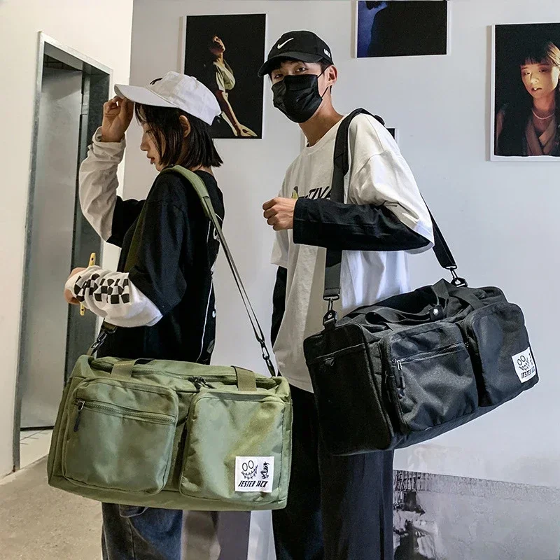 

Спортивная сумка большой вместимости для спортзала, йоги, плавания, дорожная сумка через плечо, сумка для коротких поездок