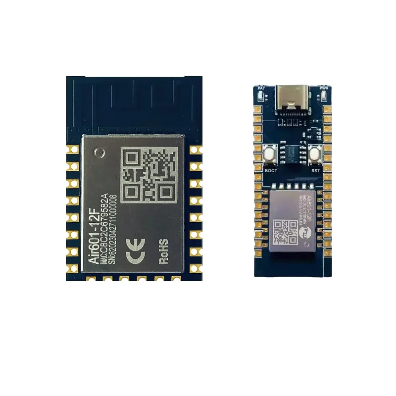 Air601-12F Module Development Board 2.4G IEEE802.11 b/g/n Wi-Fi BT/BLE 4.2 Compatible with ESP-12F AT Instruction 8266