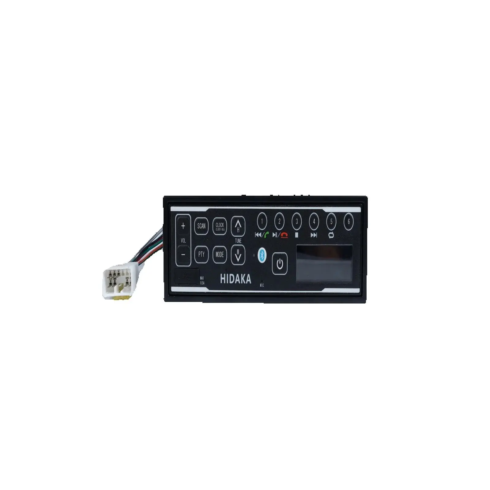 1Pcs HI-M505 DAB+ AM/FM USB Bluetooth Car Radio FOR Hitachi Excavator 12V-24V