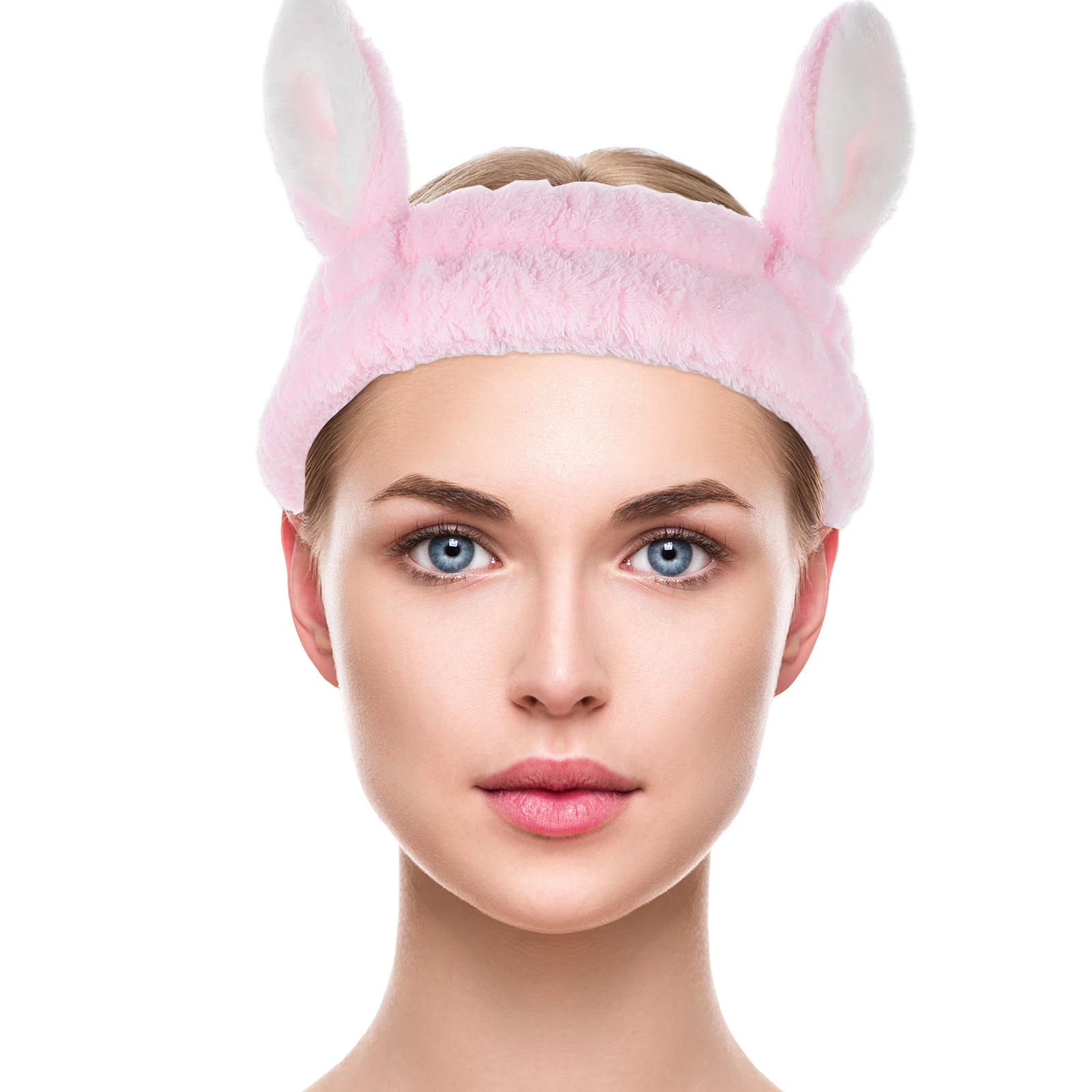 

3pcs Coral Fleece Headb Elastic Hairb s Shower Washing Ties Face Cleaning Spa Wraps Makeup Comfort Fit Ear Protection Soft