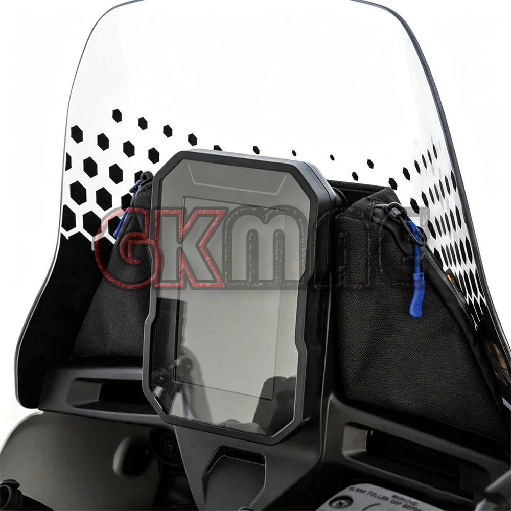 New For Desert X Motorcycle Modified Front Windshield Tool Bag Storage Bag Front Fairing Luggage Pack Accessories Fit DesertX