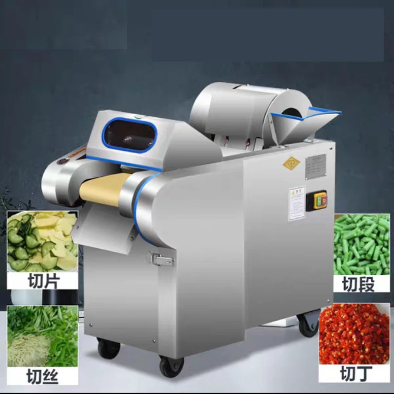 Commercial Electric Slicer Cutter Fruit Vegetable Potato Radish Lemon Slicing Machine